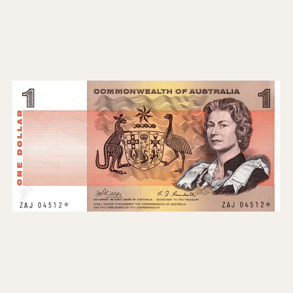 Front of Banknote 1