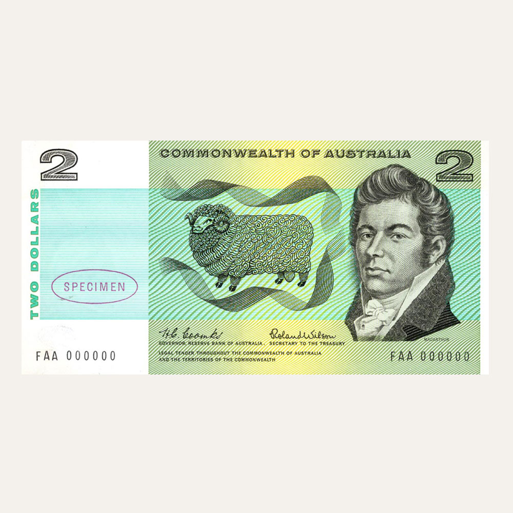 Front of Banknote 2